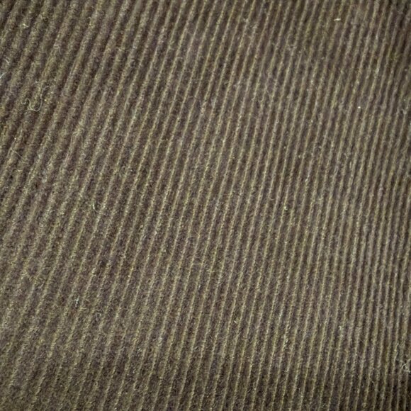 Ralph Lauren Chocolate Brown Corduroy Flat Front Pants - 36x34 - Picture 6 of 6